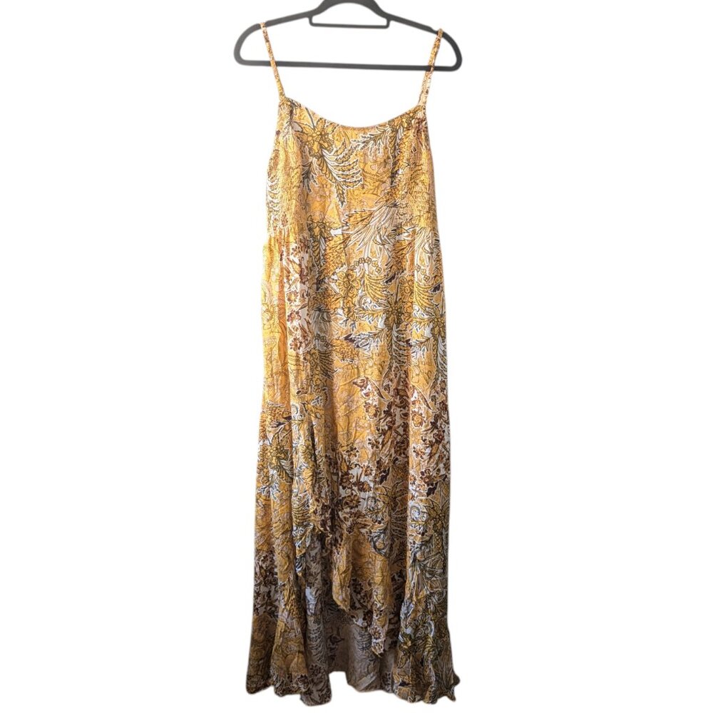 NWT Intimately Free People Forever Yours Yellow Floral Print Size XL